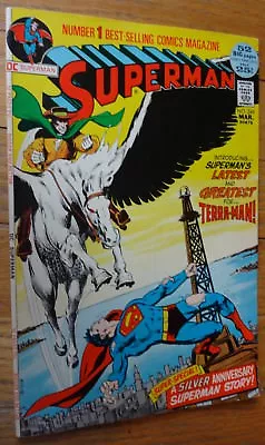 Buy Superman #249 Adams Art First Terra Man 52 Page Giant 8.5/9.0 • 31.62£