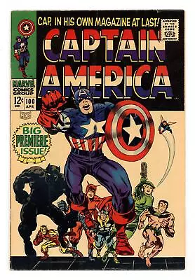 Buy Captain America #100 PR 0.5 1968 • 92.07£