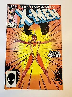 Buy The Uncanny X-Men #199 (MARVEL, 1985) Rachel Summers Becomes PHOENIX II VFNM • 11.11£