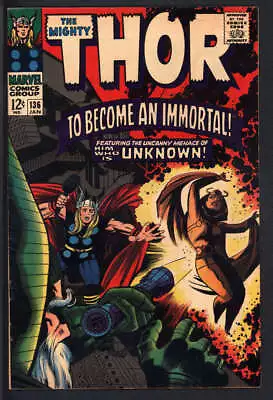 Buy Thor #136 6.0 // Reintroduction Of Sif Marvel Comics 1967 • 44.27£