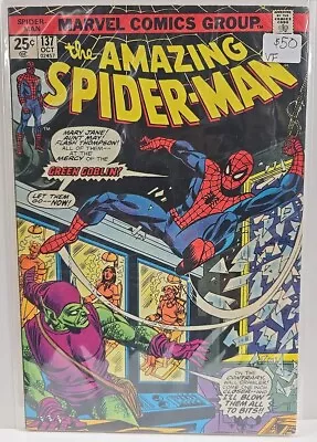 Buy Amazing Spider-Man #137 ('74) KEY! 2nd Full App H. Osborn As Green Goblin VF • 39.98£