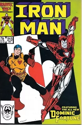 Buy Iron Man Comic Book #213 Marvel Comics 1986 VERY FINE NEW UNREAD • 2.37£