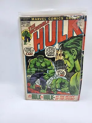 Buy Marvel Comics Group Incredible Hulk #156 1972 1st Appearance Krylar  • 27.67£
