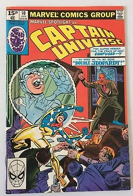 Buy Marvel Spotlight On  Captain Universe. No. 10.  (2nd Series).  Bronze Age 1981 • 7.99£
