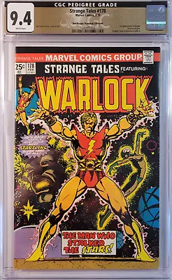 Buy 1978 Strange Tales 178 CGC 9.4 Pedigree 1st Appearance Of Magus. Warlock Begins. • 554.10£