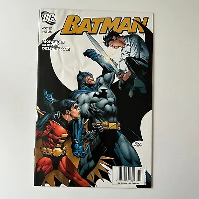 Buy DC Comics Batman #657 NEWSSTAND VF+ Key 1st Damian Wayne Cover 2006 • 31.62£