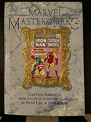 Buy Goldmarvel Masterworks Captain America Vol14 Hc Tales Of Suspense 59-81 Iron Man • 39.53£
