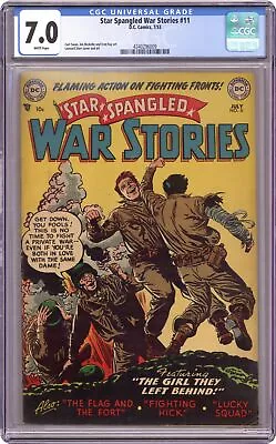 Buy Star Spangled War Stories #11 CGC 7.0 1953 4340296009 • 247.17£