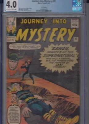 Buy Journey Into Mystery Thor 91 - 1963 - Loki - CGC 4.0 • 239.99£