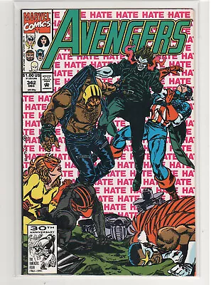 Buy Avengers #342 Captain America Falcon Rage New Warriors 9.2 • 5.71£