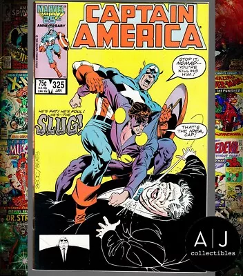 Buy Captain America #325 NM- 9.2 1987 • 3.17£