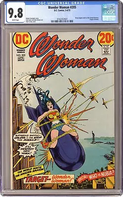 Buy Wonder Woman #205 CGC 9.8 1973 3742357007 • 823.18£