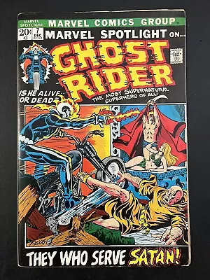 Buy Marvel Spotlight On 7 : The Ghost Rider Marvel Comics, 1972 3rd Appearance • 39.41£
