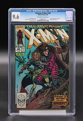 Buy Uncanny X-Men (1963) #266 Andy Kubert CGC 9.6 Blue Lbl OW/WH PG 1st Full Gambit • 219.87£
