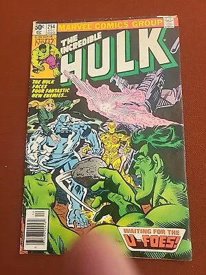 Buy Incredible Hulk #254 Newsstand Edition Key • 5.51£