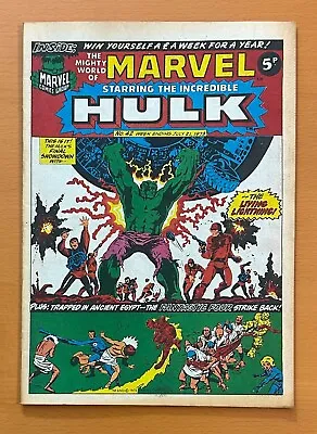 Buy Mighty World Of Marvel #42 RARE MARVEL UK 1973. Stan Lee. VF Bronze Age Comic • 17.21£