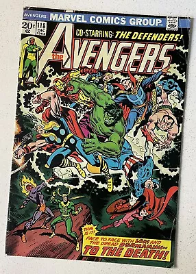 Buy The Avengers #118 VG  • 53.99£