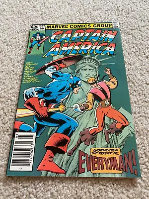 Buy Captain America  267  VF+  8.5  High Grade  1st Everyman  Mike Zeck Art  Marvel • 5.30£