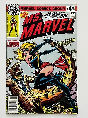 Buy Ms. Marvel #20 (1978) New Costume Lower Grade • 5.40£