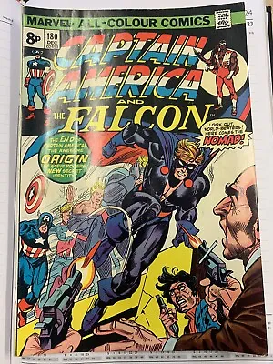Buy Captain America # 180 And The Falcon 1st Appearance Of Nomad Dec 1974 VG+ • 9.88£