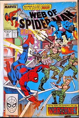 Buy WEB OF SPIDER-MAN #44 NM 1988 THE INCREDIBLE HULK Marvel Comics  • 1.49£