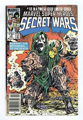 Buy Marvel Super Heroes Secret Wars #10N Newsstand Variant FN- 5.5 1985 • 23.72£