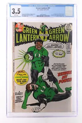Buy Green Lantern #87 - D.C. Comics 1972 CGC 3.5 1st Appearance Of John Stewart. 2nd • 180.98£