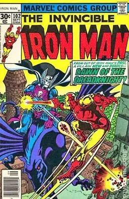 Buy Iron Man #102 VG+ 4.5 1977 Stock Image Low Grade • 7.33£