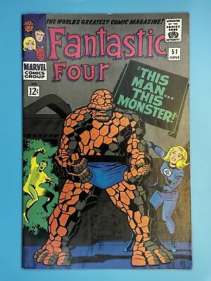 Buy Fantastic Four #51 Marvel JC Penney Reprint Comic Book (G) • 78.87£