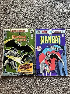 Buy DETECTIVE COMICS #416 AND MANBAT 1 Comics!! 2 Comics. Neal Adams. Vintage • 20.27£