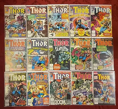 Buy The Mighty Thor Lot Of 15  397-410 + Annual 14 Marvel 1988 1989 • 31.61£