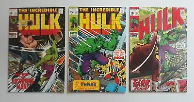 Buy Incredible Hulk #125, 127, 129 1970 • 53.61£