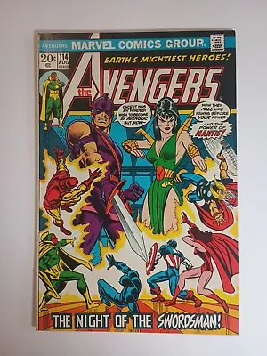 Buy Avengers #114 - John Romita + John Constanza Cover 1973 Nice High Grade Comic • 30.04£