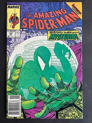 Buy Amazing Spider-Man 311 Marvel 1989 Todd McFarlane Newsstand Mark Jewelers Insert • 41.57£