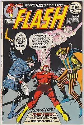 Buy Flash #209, Dc Comics, Nm-/nm Condition • 63.22£