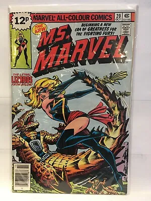 Buy Ms Marvel (Vol 1) #20 (1st New Costume) FN+ 1st Print Marvel Comics • 14.99£