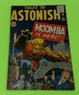 Buy Tales To Astonish #23 VG+ Pre-Hero Marvel Silver Age Horror Comic 1961 Moomba! • 127.11£