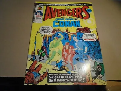 Buy THE AVENGERS / SAVAGE SWORD OF CONAN #134 Apr 10th 1976 Marvel UK VG • 1.59£