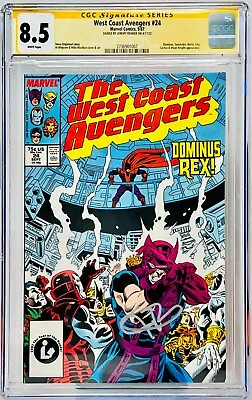 Buy CGC Signature Series Graded 8.5 West Coast Avengers #24 Signed By Jeremy Renner • 235.70£
