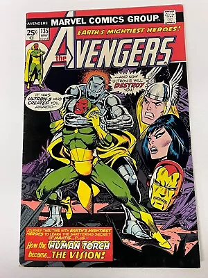 Buy Avengers #135 NM Marvel Comics 1975 Cover Art Jim Starlin  • 43.41£
