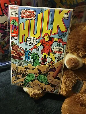Buy Hulk 131 - 1970 Herb Trimpe, Roy Thomas - Pence Variant - Iron Man  • 44.99£