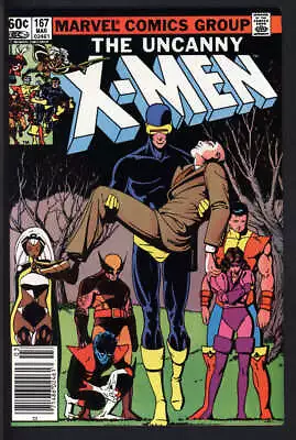 Buy X-men #167 8.5 // Fantastic Four Cameo Marvel 1983 • 27.35£