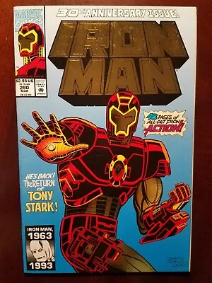 Buy Iron Man #290 (1993) Marvel 1st Mark XII Armor (pilotless Suit) • 3.99£