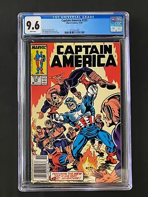 Buy Captain America #335 CGC 9.6 (1987) - RARE Newsstand Edition • 102.90£