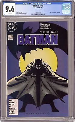 Buy Batman #405 CGC 9.6 1987 4134016001 • 102.91£