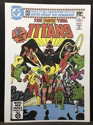 Buy The New Teen Titans COVER DC Comics Poster Print 10x14 George Perez • 15.17£