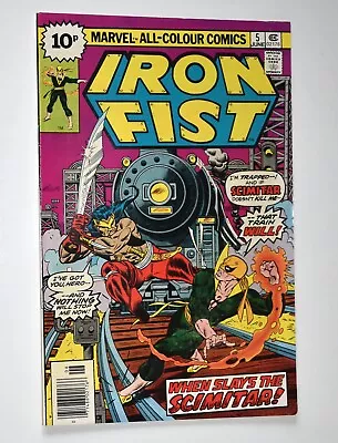 Buy IRON FIST Issue #5 UK Marvel Comics UK June 1976 Claremont Byrne Very Fine • 2.49£