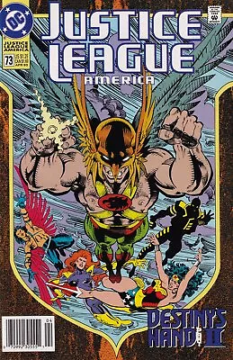 Buy Justice League Of America #73 Newsstand Cover (1989-1996) DC • 4.04£