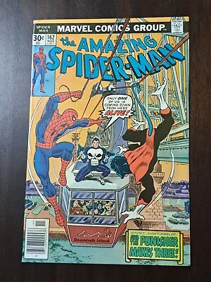 Buy Amazing Spider-man 162 Ungraded White Pages - Punisher And Nightcrawler Appear • 99.90£