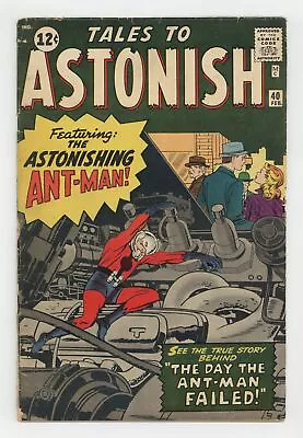 Buy Tales To Astonish #40 GD+ 2.5 1963 • 60.88£